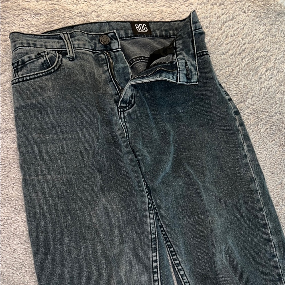 BDG Women's Dark Wash straight Jeans